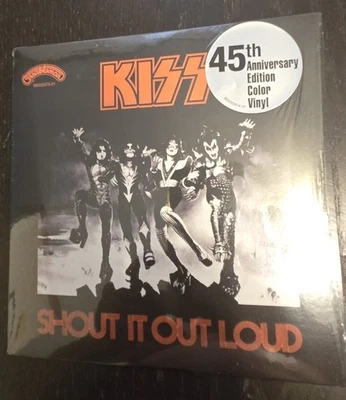 KISS Shout It Out Loud 45th Orange Anniversary Vinyl Sweet Pain 45 - Image 1 of 4