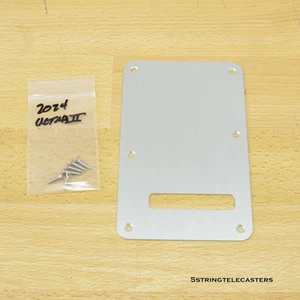 Fender American Ultra II Stratocaster Aluminum Back Plate Tremolo Cover - Picture 1 of 1