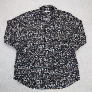 Graniph Dragon Ball Z Capsule Corp AOP Button Up Shirt Men's Size Large - Picture 1 of 15