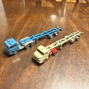 Wiking Germany Plastic Die Cast Model Lot Tractor Trailer Cabs - Foto 1 di 4