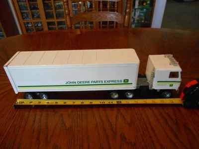 Camión John Deere Express International Transtar 1979 Ertl 1:25 piezas vintage Foto 1 de 4