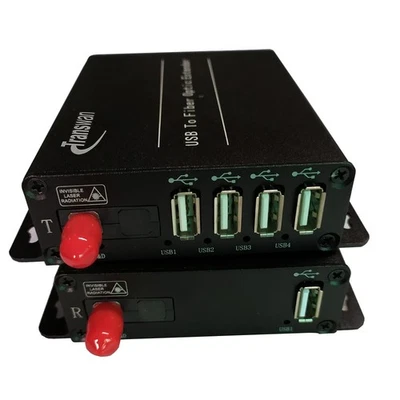 Fiber Optic Slip Ring with USB 2.0/1.1 Signal Transmission in Mechanical Arm - Image 1 of 4