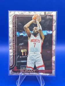 2025-26 Topps Basketball Flagship Diamante Kevin Durant #157 Rockets - Picture 1 of 2