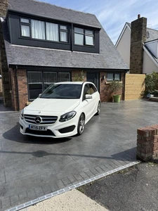 Mercedes B180, AMG Styling Diesel, White, Alcantara Trim, - Picture 1 of 9