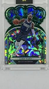 2022 Panini Crown Royale Crystal FOTL Green Jaden Hardy #79 Mavericks /21 - Picture 1 of 2