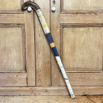 VINTAGE HOLZ HOCKEYSCHLÄGER OLYMPIADE SUPER DELUX MELBOURNE 1956 SOMMEROLYMPIADE - Bild 1 von 4