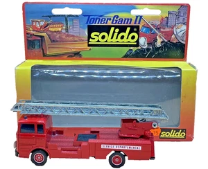 Mercedes-Benz Fire Engine | Solido Diecast 1:50 | Toner Gam 361 Red 3131 BOXED - Picture 1 of 15