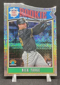 2025 Bowman NICK YORKE (RC) Chrome Mojo ROY Die-Cut Pirates - Picture 1 of 2