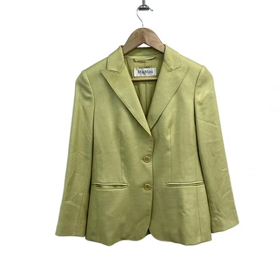 Auth Max Mara - Light Green Women's Jacket - Image 1 of 4
