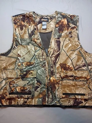 Outfitters Ridge Vest Mens XL Camouflage Mesh Outdoors Hunting - Image 1 of 4