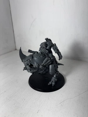 WH40K - Orks - Custom Bane of Aeldari Beastboss on Squggosaur  - Image 1 of 2
