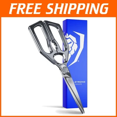 Ambidextrous Japanese Stainless Steel Kitchen Shears - Durable & Versatile - Image 1 of 4