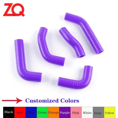For 2000-2009 HONDA XR650R XR650 Purple Silicone Radiator Coolant Pipe Hose Kit — 第 1/4 张图片