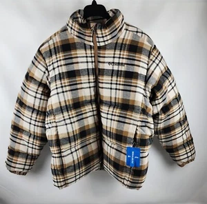 Columbia Jacket Mens XL Multicolor Puffect Printed Novelty Puffer NWT - Picture 1 of 9