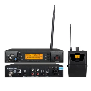 UHF Wireless In Ear Monitor System Stage Singer Live Studio Earphone Monitoring - Picture 1 of 7