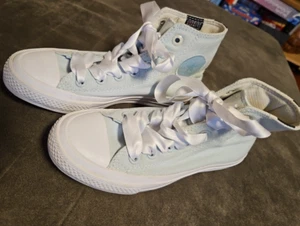 Schuhe Damen Kinder Gr 36 Hellblau All Stars Converse - Bild 1 von 9