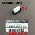 GENUINE Nissan Elgrand E50 E51 Floor Retainer Trim Kick Plate Panel Plug Clip x4