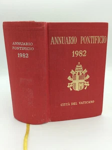ANNUARIO PONTIFICIO Per L'Anno 1982 - Catholic popes - Italian - Picture 1 of 4