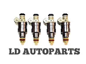 4 Genuine Denso E59E-A2B 89-96 Ford Lincoln Mercury 2.3L 2.9L 3.0L 4.9L 5.0L - Picture 1 of 8