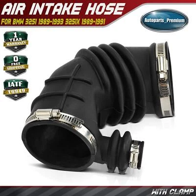 Manguera de admisión de aire superior del motor con abrazadera para BMW E30 325i 1989-1993 325iX 1989-1991 Foto 1 de 4