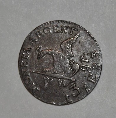 Prussian coin Frederik II, 3 Groschen 1783E - Image 1 of 4