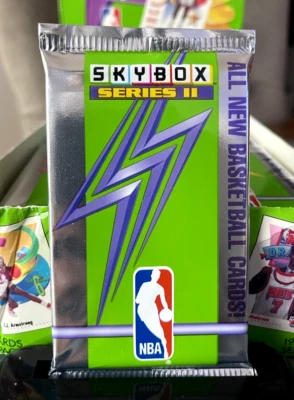 1991-92 SKYBOX NBA Basketball (Series 2) PACK 15 Cards AIR JORDAN DREAM TEAM OVP