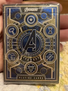 Cartas de Juego Marvel Avengers Edición Azul Saga Infinito Teoría Sellada 11 - Imagen 1 de 6