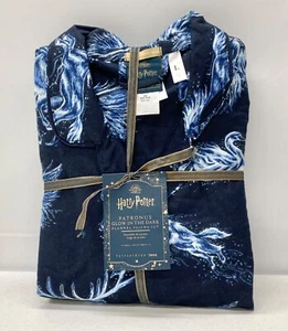 Pottery Barn TEEN Harry Potter Patronus Glow in the Dark FLANNEL Pajamas~LARGE - Picture 1 of 1