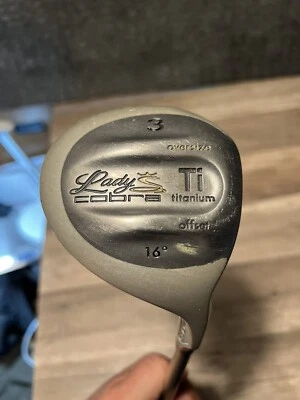 King Cobra Ti Titanium Lady’Oversize Offset 3 Wood 16 Degree Graphite - Image 1 of 4