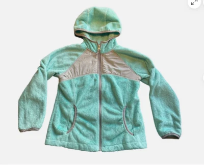 CHAQUETA POLAR FREE COUNTRY GIRLS CREMALLERA COMPLETA CON BOLSILLOS (MENTA VERDE 2T) NUEVA CON ETIQUETAS Foto 1 de 3