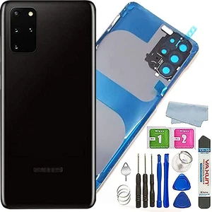 Galaxy S20+ Backglas Cover Gehäuse Tür mit Kameralinse und vorinstalliertem Tap - Bild 1 von 12