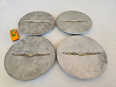 Оригинальный серебристый центральный колпак колеса FORD Thunderbird (комплект из 4) # F4SC-1A096-AA - Изображение 1 из 4