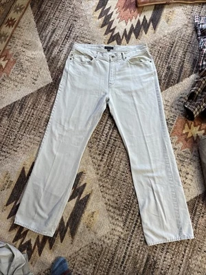 Pantalones de mezclilla rectos Banana Republic Traveler para hombre 35x32 Foto 1 de 4