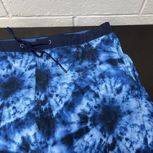 ZeroXposur Men’s Clothes SZ Large Swim Trunks Bathing Suit Tie Dye Shorts - Picture 1 of 11