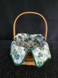 Longaberger 1999 Lots of Luck Basket Combo - St. Patrick’s Day Shamrock - Bild 1 von 4