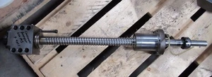 X-AXIS BALL SCREW ASSEMBLY 26" OAL FROM CINCINNATI MILACRON AVENGER MS200 - Picture 1 of 8