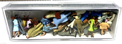 Plataforma Preiser HO original pasajeros para diorama o escena nueva en caja Foto 1 de 4