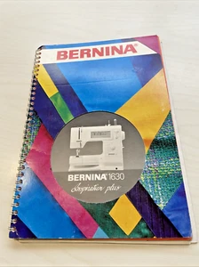 Bernina 1630 Inspiration Plus Sewing Machine Instruction Owners Manual - Picture 1 of 8
