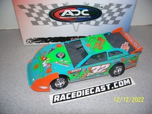 #32 BOBBY PIERCE 2021 "SCOBBY DOO" ADC 1/24 DIRT LATE MODEL - Picture 1 of 1