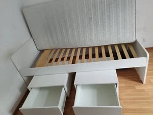 bett 90x200 mit lattenrost und matratze - Bild 1 von 2