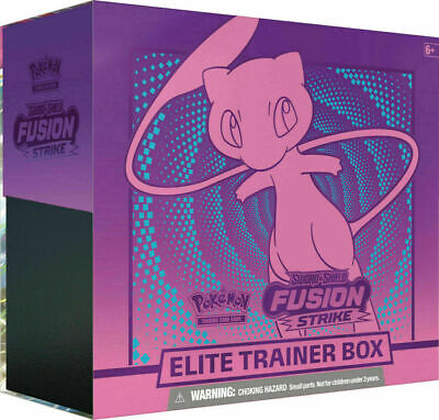 Pokemon Fusion Strike Elite Trainer Box Factory Sealed • 35.25$