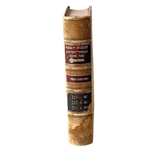 Southwestern Reporter Texas Decisions Vol 216 to 218 Law Book Jan to April 1920 - Picture 1 of 14