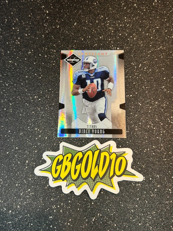 2008 Leaf Limited - Spotlight #95 Vince Young /99 - Image 1 of 2