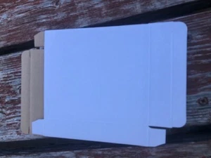 200 STURDY 1" THICK 5 5/8" X 5" CORRUGATED CD CASE CARDBOARD MAILER BOX SF002T - Picture 1 of 1