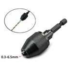 0.3-3.6mm Drill Chuck Adapter Conversion Driver For Power Tools Quick Change
