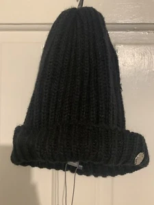 Vince Camuto Women Warm Ribbeanie Black Hat One Size Brand New With Tags - Picture 1 of 6
