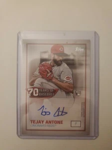 2021 Topps Series 1 Tejay Antone Auto - Picture 1 of 2