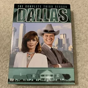 Dallas TV Show Series Complete Third 3rd Season DVD Set 5 Disc 25 Episodes - Picture 1 of 12