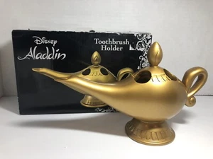 Lampada DISNEY ALADDIN GENIE PORTASPAZZOLINO NUOVO CON SCATOLA - fine anni '90? - Foto 1 di 13