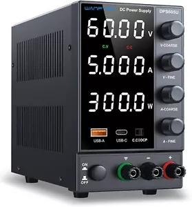 0~60V 5A Adjustable Variable DC Power Supply Lab Bench Variable Power switching - Picture 1 of 12